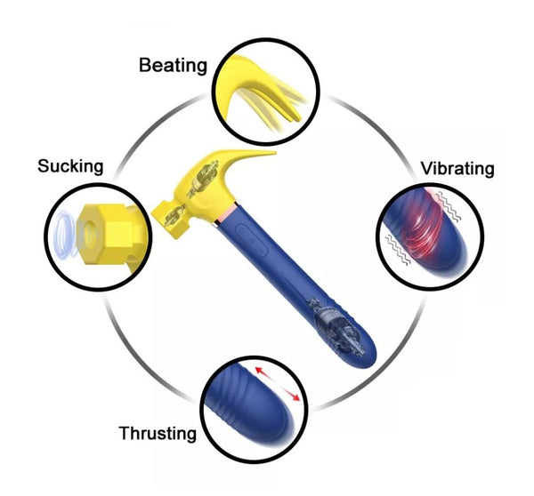 Nailed it! Hammer Thrusting + Airpulse + Vibration