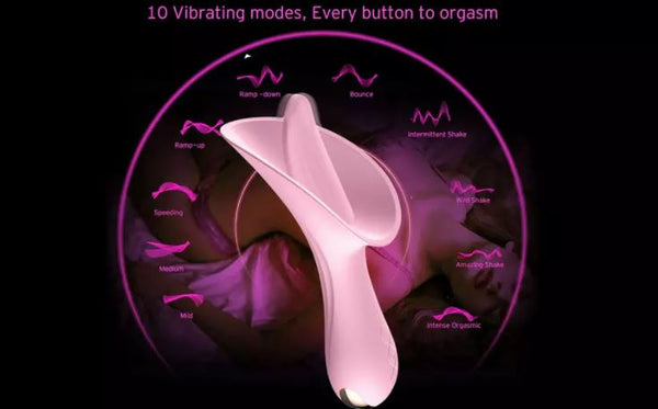 Lovely Lotus Tongue Vibrator