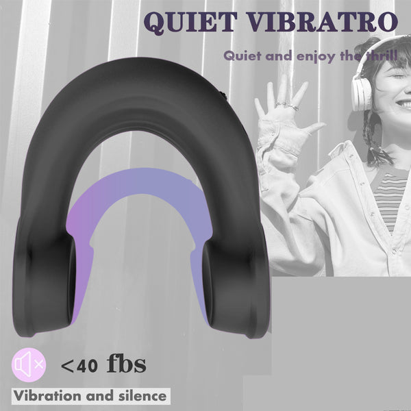 S-Hande Cock Ring Vibrator With Remote