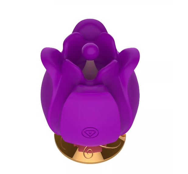 Violet Poppy Clit Vibrator