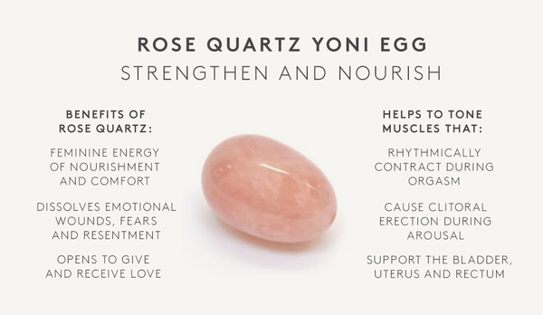 Rose Quartz Yoni Eggs