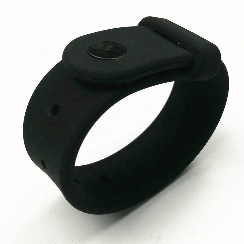 Silicone Adjustable Cock ring: Black
